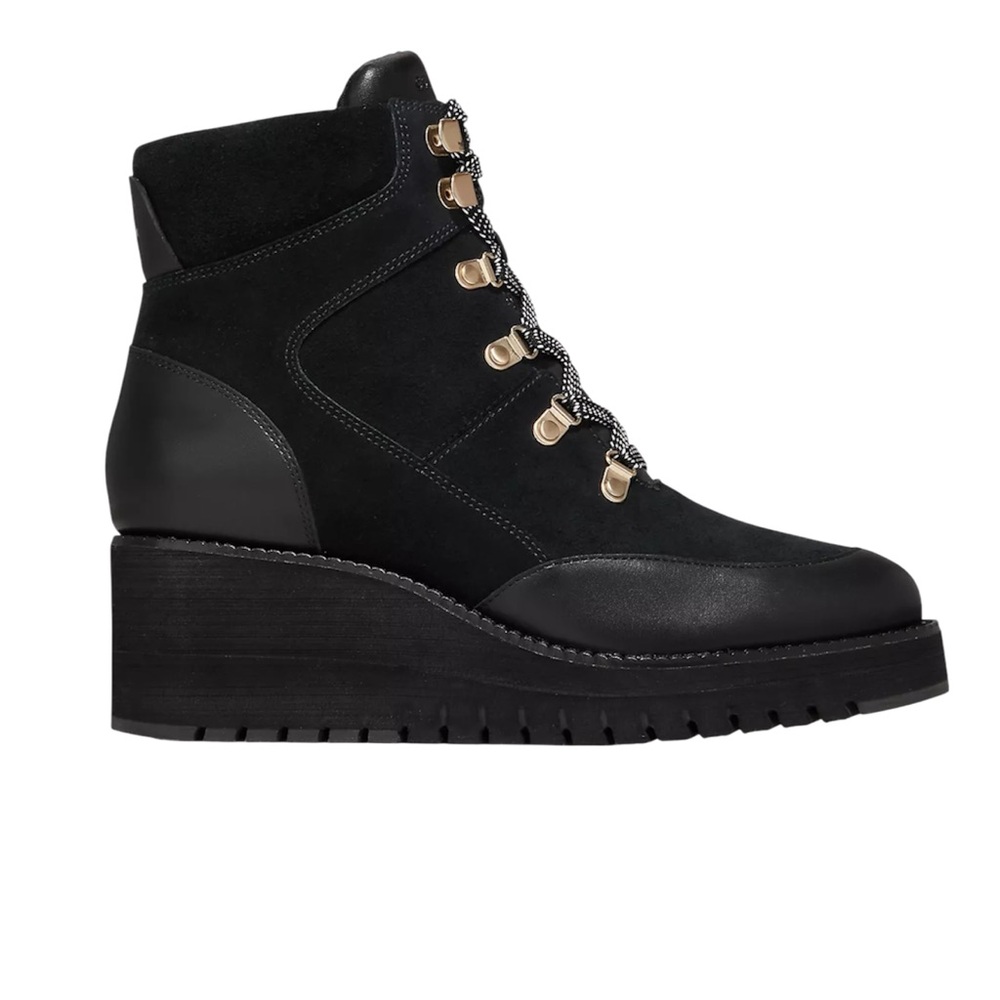 Cole Haan ZERØGRAND City Wedge Boots - Picture 2 of 9